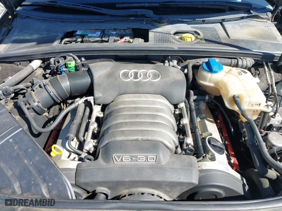 2005 Audi A4 3.0L with VIN WAUAT48H45K012593, listed as a IAAI auction lot 41989692 with 179,638 mi miles. Bid and sale history available at carsss.com. Image 10.
