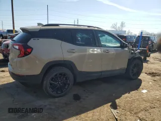2023 GMC Terrain SLE with VIN 3GKALTEG2PL150566, listed as a Copart auction lot 48999765 with 50,907 mi miles and Salvage title. Bid and sale history available at DreamBid. Image 3.