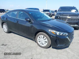 2025 Nissan Sentra S с VIN 3N1AB8BV0SY216416, выставлен на аукционе IAAI как лот 42343118 с пробегом 3 981 миль миль и . История ставок и продаж доступна на DreamBid. Изображение 1.