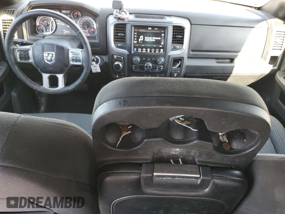 2021 Ram 1500 Warlock with VIN 1C6RR7GG1MS537311, listed as a Copart auction lot 53086835 with 56,384 mi miles and Salvage title. Bid and sale history available at DreamBid. Image 8.