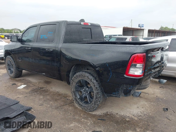 2021 Ram 1500 Lone Star with VIN 1C6RREFT6MN709754, listed as a IAAI auction lot 42189437 with 73,542 mi miles and . Bid and sale history available at DreamBid. Image 3.