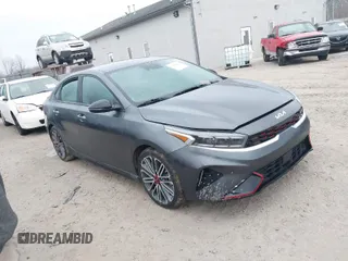 2023 Kia Forte GT with VIN 3KPF44AC5PE681756, listed as a IAAI auction lot 41456445 with 24,843 mi miles and . Bid and sale history available at carsss.com. Image 1.