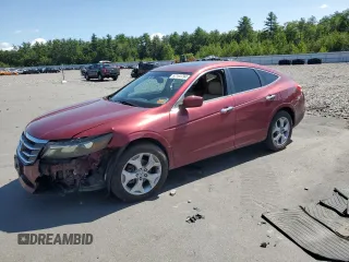 2010 Honda Accord Crosstour EX-L with VIN 5J6TF2H5XAL002324, listed as a Copart auction lot 67164794 with 147,624 mi miles and Salvage Title. Bid and sale history available at carsss.com. Image 1.