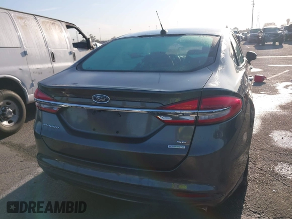2017 Ford Fusion SE with VIN 3FA6P0HD4HR311462, listed as a IAAI auction lot 41824553 with 124,911 mi miles. Bid and sale history available at carsss.com. Image 16.