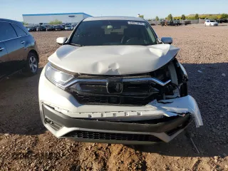 2022 Honda CR-V EX-L with VIN 2HKRW1H81NH404540, listed as a Copart auction lot 54071075 with 18,217 mi miles and Salvage Title. Bid and sale history available at carsss.com. Image 5.