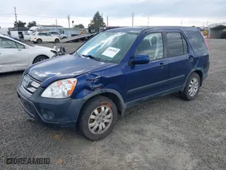 2005 Honda CR-V EX with VIN JHLRD78865C039845, listed as a IAAI auction lot 41885820 with 266,354 mi miles. Bid and sale history available at carsss.com. Image 2.