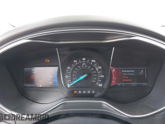 2014 Ford Fusion Titanium with VIN 3FA6P0K93ER163045, listed as a IAAI auction lot 42023862 with 171,543 mi miles. Bid and sale history available at carsss.com. Image 7.