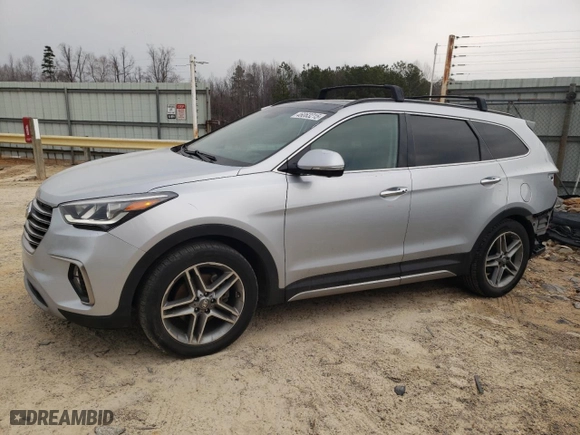 2019 Hyundai Santa Fe XL Limited Ultimate with VIN KM8SR4HFXKU308251, listed as a Copart auction lot 46063215 with 59,091 mi miles and Salvage Title. Bid and sale history available at carsss.com. Image 1.