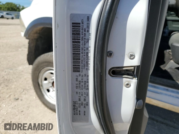 2018 Ram 2500 Tradesman с VIN 3C6UR5CL9JG184580, выставлен на аукционе Copart как лот 60193534 с пробегом 106 123 миль миль и Списание • Salvage title. История ставок и продаж доступна на DreamBid. Изображение 12.