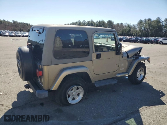 2004 Jeep Wrangler Sahara с VIN 1J4FA59S04P717093, выставлен на аукционе Copart как лот 64961095 с пробегом 151 944 миль миль и На запчасти • Non repairable. История ставок и продаж доступна на DreamBid. Изображение 3.