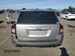 2017 Jeep Compass Sport with VIN 1C4NJCBA1HD124440, listed as a Copart auction lot 51674465 with 159,601 mi miles and Clean Title. Bid and sale history available at carsss.com. Image 6.