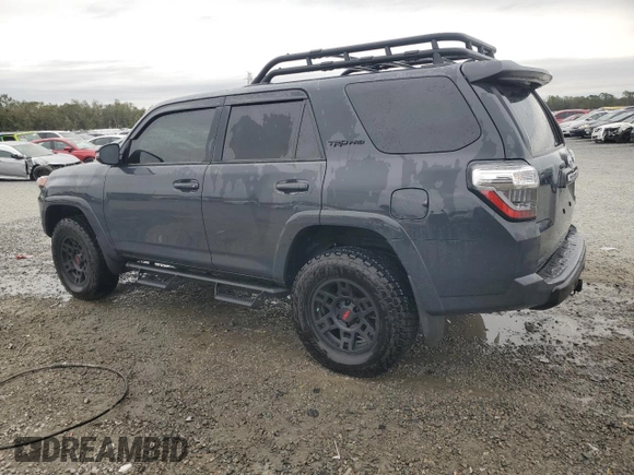 2024 Toyota 4Runner TRD Pro with VIN JTELU5JR0R6233555, listed as a Copart auction lot 85615804 with 6,346 mi miles and Salvage title. Bid and sale history available at DreamBid. Image 2.
