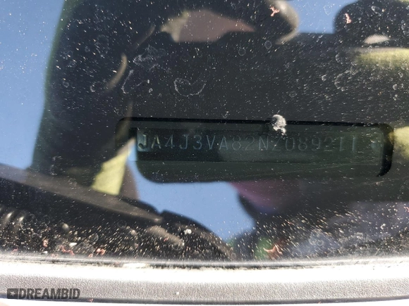 2022 Mitsubishi Outlander SEL with VIN JA4J3VA82NZ089211, listed as a Copart auction lot 83627354 with 54,632 mi miles and Salvage Title. Bid and sale history available at carsss.com. Image 12.