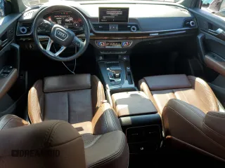 2018 Audi Q5 Premium Plus z VIN WA1BNAFY7J2165573, wystawiony jako Copart lot #56040975 z przebiegiem 75 330 mil mil oraz Szkoda całkowita • Salvage title. Historia ofert i sprzedaży dostępna na DreamBid. Obrazek 8.
