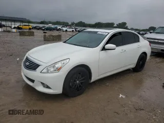 2013 Infiniti G37 x z VIN JN1CV6AR4DM353907, wystawiony jako Copart lot #57163475 z przebiegiem Nie podano mil oraz Szkoda całkowita • Salvage title. Historia ofert i sprzedaży dostępna na DreamBid. Obrazek 1.