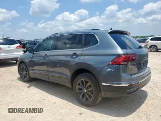 2024 Volkswagen Tiguan SE with VIN 3VV3B7AX4RM061942, listed as a Copart auction lot 61206695 with 27,128 mi miles and Salvage title. Bid and sale history available at DreamBid. Image 2.