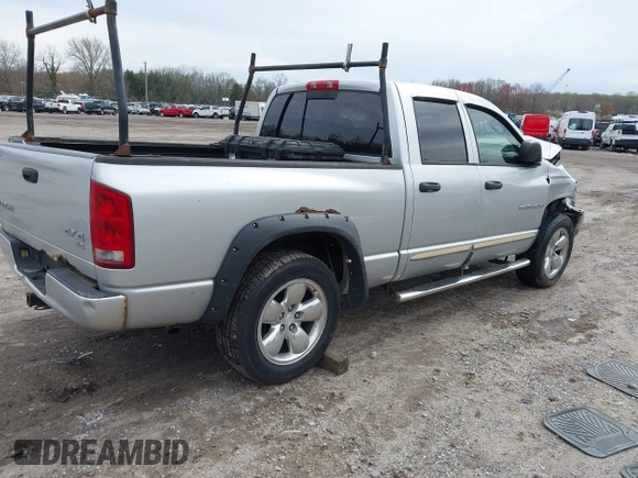 2004 Dodge 1500 SLT with VIN 1D7HU18D14J216675, listed as a IAAI auction lot 41967225 with 237,692 mi miles. Bid and sale history available at carsss.com. Image 4.