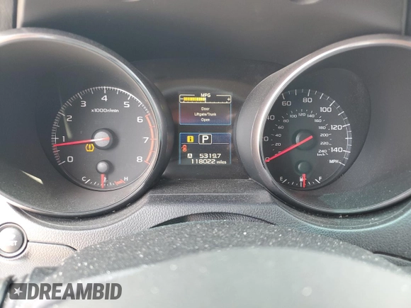 2015 Subaru Outback 2.5i with VIN 4S4BSBACXF3331744, listed as a Copart auction lot 57670455 with 118,022 mi miles and Salvage title. Bid and sale history available at DreamBid. Image 9.