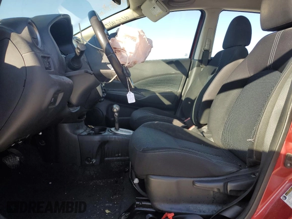 2016 Nissan Note S with VIN 3N1CE2CP8GL395368, listed as a Copart auction lot 43462735 with 63,716 mi miles and Salvage Title. Bid and sale history available at DreamBid. Image 7.