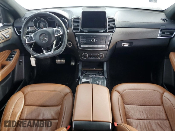 2017 Mercedes-Benz GLE 43 AMG with VIN 4JGED6EB7HA073567, listed as a Copart auction lot 45464855 with 130,254 mi miles and Clean title. Bid and sale history available at DreamBid. Image 8.