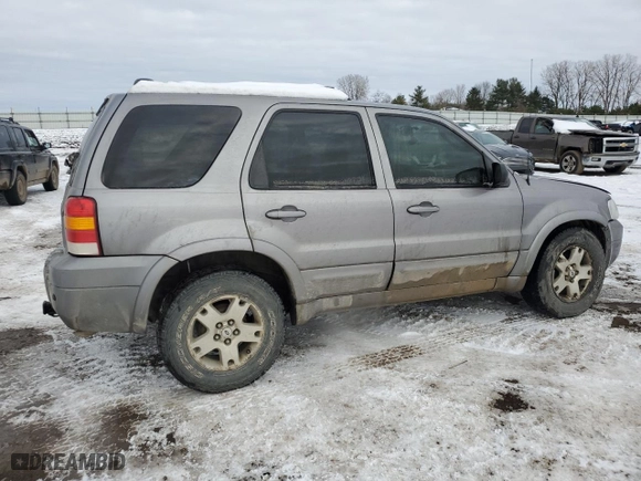 2007 Ford Escape Limited with VIN 1FMCU04157KA35034, listed as a Copart auction lot 86177794 with 215,888 mi miles and Salvage Title. Bid and sale history available at carsss.com. Image 3.