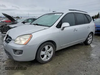 2007 Kia Rondo EX with VIN KNAFG526777097684, listed as a Copart auction lot 86523364 with 198,196 mi miles and Clean Title. Bid and sale history available at carsss.com. Image 1.