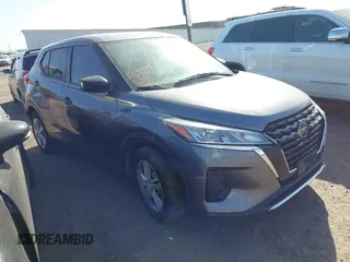2021 Nissan Kicks S with VIN 3N1CP5BV3ML504830, listed as a IAAI auction lot 42243091 with 86,345 mi miles and . Bid and sale history available at DreamBid. Image 1.