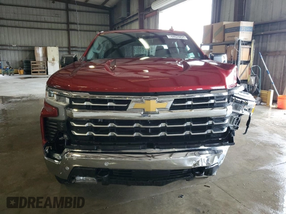 2023 Chevrolet Silverado 1500 LTZ with VIN 1GCUDGED9PZ320126, listed as a Copart auction lot 44628825 with 10,003 mi miles and Salvage Title. Bid and sale history available at carsss.com. Image 5.