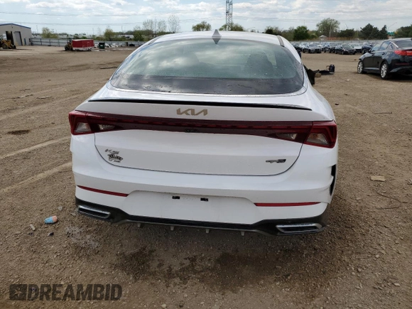 2022 Kia K5 GT-Line z VIN 5XXG64J28NG116279, wystawiony jako Copart lot #55337085 z przebiegiem 12 311 mil mil oraz Szkoda całkowita • Salvage title. Historia ofert i sprzedaży dostępna na DreamBid. Obrazek 6.