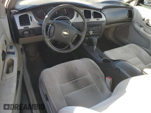 2006 Chevrolet Monte Carlo LT 3.9L with VIN 2G1WK151069275984, listed as a Copart auction lot 86397794 with 270,284 mi miles and Salvage Title. Bid and sale history available at carsss.com. Image 8.