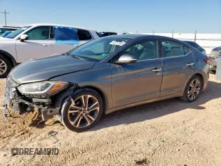 2017 Hyundai Elantra SE with VIN KMHD84LF2HU328151, listed as a Copart auction lot 66011365 with 190,390 mi miles and Salvage title. Bid and sale history available at DreamBid. Image 1.