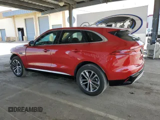 2022 Jaguar F-Pace S with VIN SADCJ2EXXNA689658, listed as a Copart auction lot 54337025 with 35,666 mi miles and Salvage title. Bid and sale history available at DreamBid. Image 2.