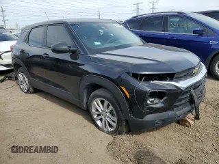 2021 Chevrolet TrailBlazer LS with VIN KL79MMS26MB082616, listed as a Copart auction lot 52893395 with 47,175 mi miles and Salvage Title. Bid and sale history available at carsss.com. Image 4.