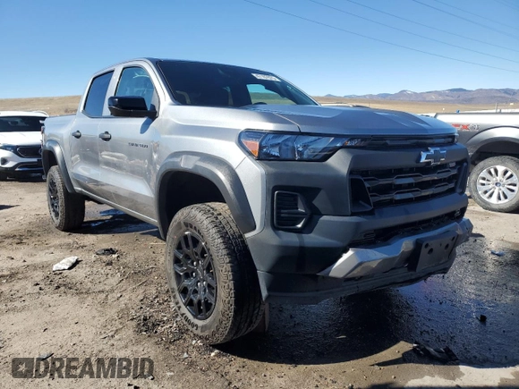 2023 Chevrolet Colorado 4WD Trail Boss with VIN 1GCPTEEK4P1242548, listed as a Copart auction lot 47107975 with 16,757 mi miles and Salvage Title. Bid and sale history available at carsss.com. Image 4.