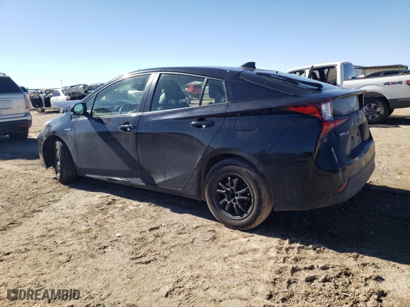 2022 Toyota Prius L Eco with VIN JTDKAMFU6N3157707, listed as a Copart auction lot 43659145 with 73,588 mi miles and Salvage Title. Bid and sale history available at carsss.com. Image 2.