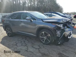 2018 Lexus RX with VIN 2T2ZZMCAXJC111165, listed as a Copart auction lot 49084985 with 33,812 mi miles and Salvage Title. Bid and sale history available at carsss.com. Image 4.