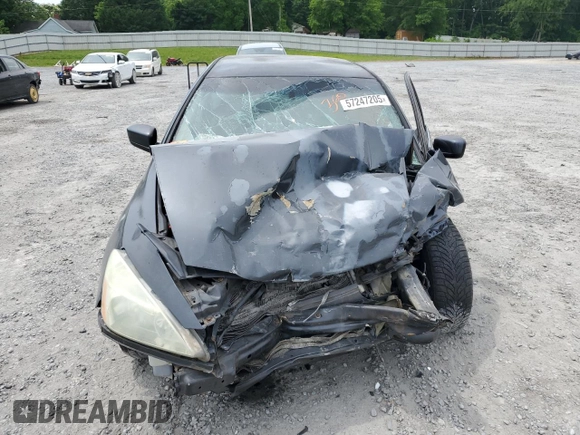 2006 Honda Accord LX SE z VIN 1HGCM56396A020395, wystawiony jako Copart lot #57247205 z przebiegiem Nie podano mil oraz Szkoda całkowita • Salvage title. Historia ofert i sprzedaży dostępna na DreamBid. Obrazek 5.