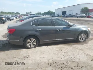 2015 Kia Cadenza Premium with VIN KNALN4D77F5177795, listed as a IAAI auction lot 42061727 with 112,063 mi miles. Bid and sale history available at carsss.com. Image 13.