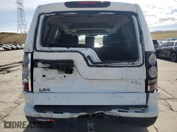 2016 Land Rover LR4 with VIN SALAC2V64GA817991, listed as a Copart auction lot 50204545 with 96,258 mi miles and Salvage Title. Bid and sale history available at DreamBid. Image 6.
