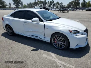 2014 Lexus IS 350 with VIN JTHBE1D20E5011942, listed as a Copart auction lot 61470345 with 90,311 mi miles and Salvage title. Bid and sale history available at DreamBid. Image 4.