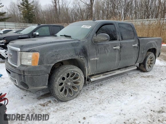 2011 GMC Sierra 1500 Denali z VIN 3GTP2XE29BG164051, wystawiony jako Copart lot #44622855 z przebiegiem 191 144 mil mil oraz Szkoda całkowita • Salvage title. Historia ofert i sprzedaży dostępna na DreamBid. Obrazek 1.