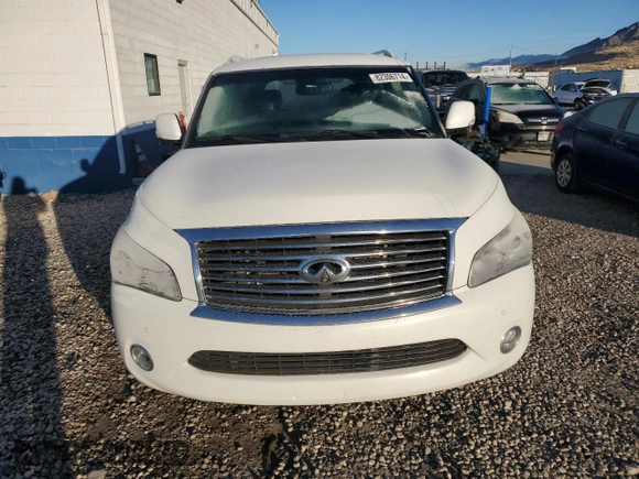 2012 Infiniti QX56 8-passenger with VIN JN8AZ2NCXC9316633, listed as a Copart auction lot 82306714 with 237,352 mi miles and Clean Title. Bid and sale history available at carsss.com. Image 5.