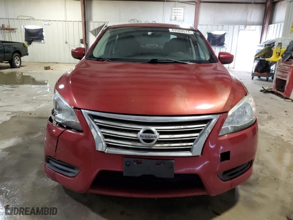 2014 Nissan Sentra SV with VIN 3N1AB7APXEY250199, listed as a Copart auction lot 83560574 with 237,197 mi miles and Salvage Title. Bid and sale history available at carsss.com. Image 5.