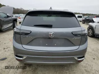 2021 Buick Envision Avenir with VIN LRBFZSR47MD196789, listed as a Copart auction lot 48787165 with 20,551 mi miles and Salvage Title. Bid and sale history available at carsss.com. Image 6.