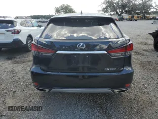 2021 Lexus RX 350 with VIN 2T2JZMDA7MC303675, listed as a Copart auction lot 57057835 with 66,643 mi miles and Salvage title. Bid and sale history available at DreamBid. Image 6.