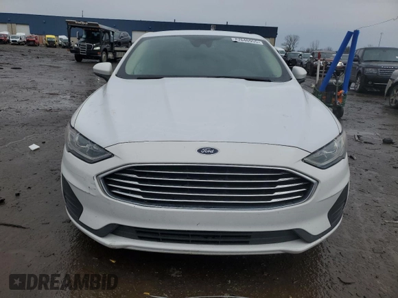2020 Ford Fusion SE with VIN 3FA6P0HD9LR263756, listed as a Copart auction lot 47646955 with 59,130 mi miles and Salvage Title. Bid and sale history available at carsss.com. Image 5.