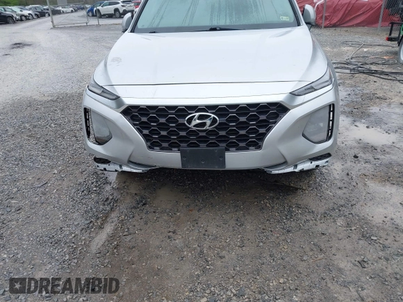 2019 Hyundai Santa Fe SE with VIN 5NMS2CAD8KH096047, listed as a IAAI auction lot 41983803 with 109,920 mi miles. Bid and sale history available at carsss.com. Image 6.