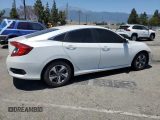 2021 Honda Civic LX z VIN 2HGFC2F60MH539648, wystawiony jako Copart lot #57490435 z przebiegiem 70 414 mil mil oraz Szkoda całkowita • Salvage title. Historia ofert i sprzedaży dostępna na DreamBid. Obrazek 3.