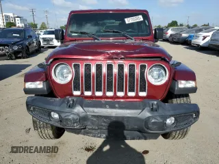 2021 Jeep Wrangler Unlimited Sahara with VIN 1C4HJXEN8MW613404, listed as a Copart auction lot 57155305 with 48,379 mi miles and Salvage title. Bid and sale history available at DreamBid. Image 5.
