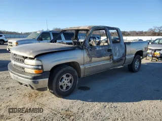 1999 Chevrolet Silverado 1500 LS with VIN 2GCEK19T2X1238465, listed as a Copart auction lot 43008225 with 0 mi miles and Non Repairable. Bid and sale history available at carsss.com. Image 1.